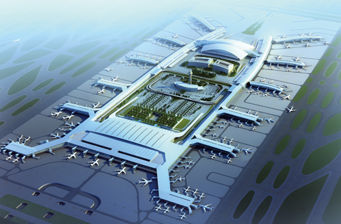 ”广州白云国际机场扩建工程二号航站楼“